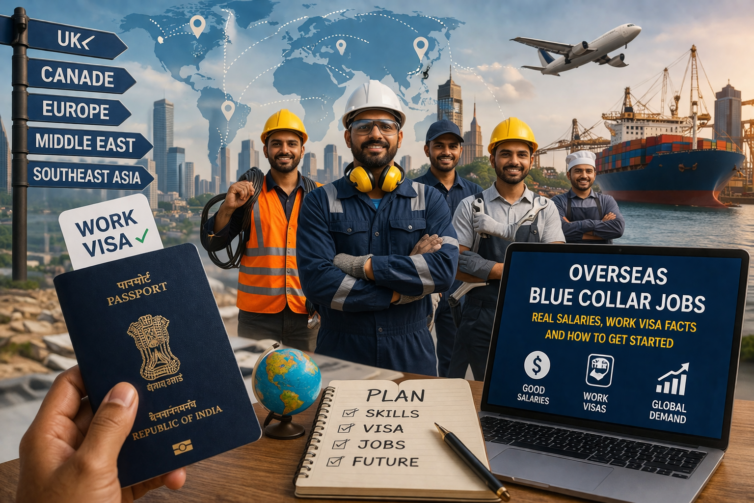 Overseas Blue-Collar Jobs Guide